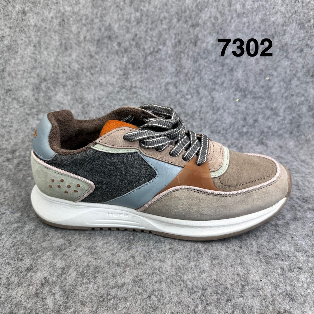 HOFF Buckingham City Collection Women 7.5 Multicolor Suede Fashion Sneakers 38